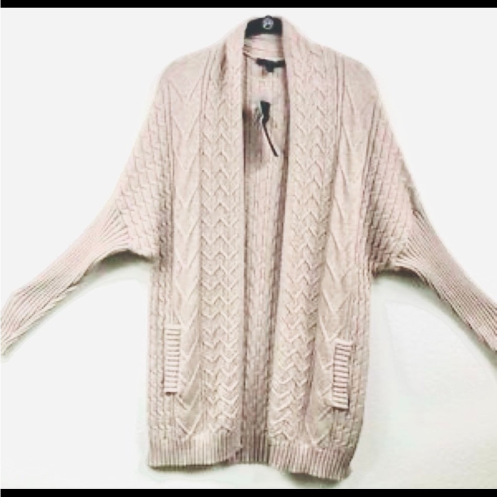Cozy Cable Knit Sweater - Cream/Tan Women’s Small Cyrus Cardigan NEW